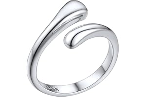 PROSILVER Solid 925 Sterling Silver Rings for Women, With S925 Stamp, Adjustable Toe Rings (Send Gift Box)