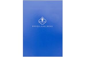 Premier Stationery Brookland Bond A5 Writing Pad 100 Sheets - White Plain