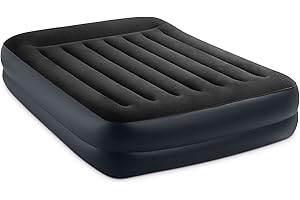 Intex - 64124NP - Lit Gonflable Pillow Rest Raised - Électrique 2 Pers