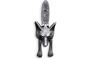THORNESS Cast Iron Fox door knocker