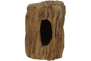 GarPet Decoración para acuario, tocón de árbol, cueva, tubo, decoración de acuario, cueva de desove