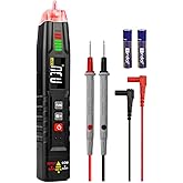 KAIWEETS ST100 Intelligent Contactless Tester Portable Multimeter Pen Polimeter NCV Voltage Tester 600V AC/DC Capacitance, Re