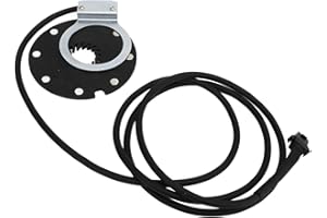 VGEBY Sensor pas Bicicleta, 8 imanes Sensor Auxiliar de Acero del Pedal de Potencia Sensor Auxiliar para Eléctrica Bicicleta de Montaña Sensor Pas Ebike
