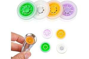 ANOTHEEE 12 Pcs Shower Flow Reducer Limiter, 20mm Shower Pressure Reducer Water Saving Shower Head Flow Regulator Valves, Shower Flow Reducer for Home, Hotel Bathroom