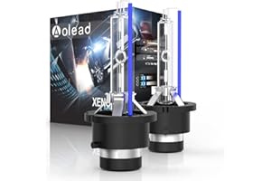 ‎AOLEAD AOLEAD D2S Xenon Brenner Hid Xenon Scheinwerferlampe 12V 35W, 8000K (2 Lampen)