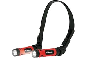 CJ TECH Bobcat Rechargeable Neck Light for Reading, Crafts, and Work – Flexible LED Reading Light Around Neck with 3 Modes, Magnetic Base, Type-C Charging – LED Work Light Rechargeable and Hands-Free