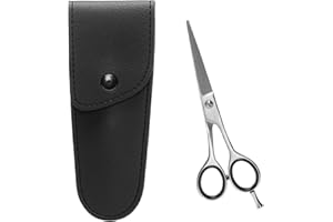Pamara Ciseaux Coiffure Premium, Ciseaux Professionnel ou Desepaissir Tranchants, Coupe Précise, Parfait pour Hommes, Femmes, Barbiers, Enfants, Tous Cheveux, avec Étui.