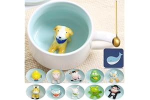 Arawat Kubek Pies Prezent 3d Kubki Zwierzęta Zabawny Kubek Do Kawy Ceramiczny Kubek Do Herbaty 350 Ml Świąteczny Kubek Do Kawy Słodki Prezent Urodzinowy Dla Chłopaka Chłopcy Kobiety Mężczyźni