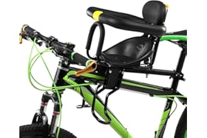SanBouSi Siège enfant de vélo pour enfant - Siège de sécurité avant - Poignée de garde-boue pour enfants de 1 à 7 ans - Convient pour VTT, vélos, véhicules électriques