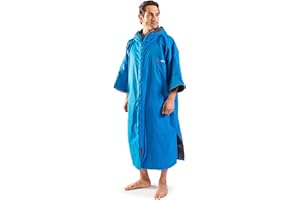 GUL Change Robe Poncho o Changing Robe Towel for Beach Watersports & Surfing - Evorobe - Blue Grey - Heat Warm Heat