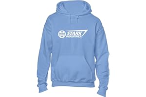 Crown Designs Stark Industries Super Hero Movie & Comic Book Fan Gift Unisex Hoodies for Men, Women & Teenagers