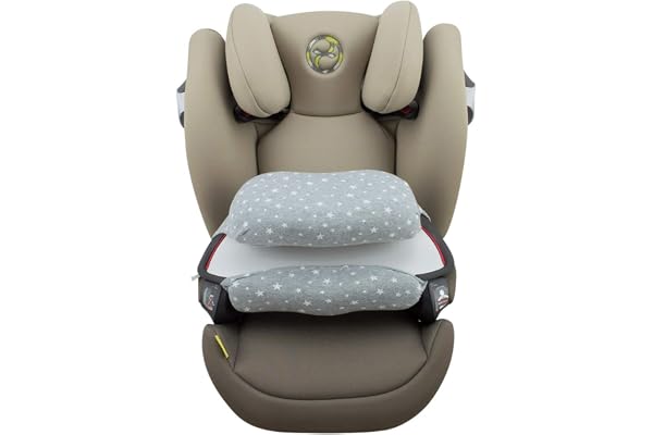 JYOKO KIDS Housse de Accessoire pour siège auto bébé en coton compatible avec Cybex Pallas M et B - Fix (White Star)