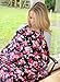 BebeChic * Top Quality 100% Cotton * Breastfeeding Covers * Boned Nursing Tops - with Storage Bag - butterfly floral