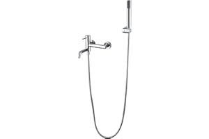 MICE COLLECTION IMEX - Griferia baño y ducha, grifo monomando de bañera con caño SERIE MONZA Cromado - BDM039-4