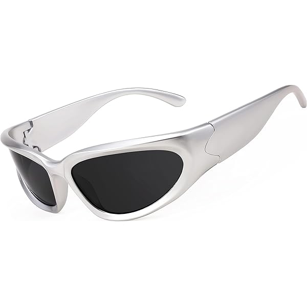 CJAPGJW 3er-Rave Brille, Y2K Accessoires, Pack Futuristische Sonnenbrille für Herren und Damen, Sportbrille für Radfahren, Motorrad, Golf, Tennis, Laufen und Outdoor-Aktivitäten
