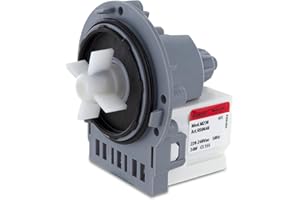 DL-pro Ablaufpumpe Pumpe für AEG Electrolux Juno Zanussi 124018006/5 1240180065 124018006 Pumpenmotor für Waschmaschine Waschtrockner