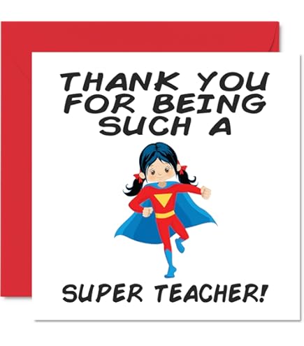 Carte De La Semaine Dappréciation Des Enseignants Merci Enseignant