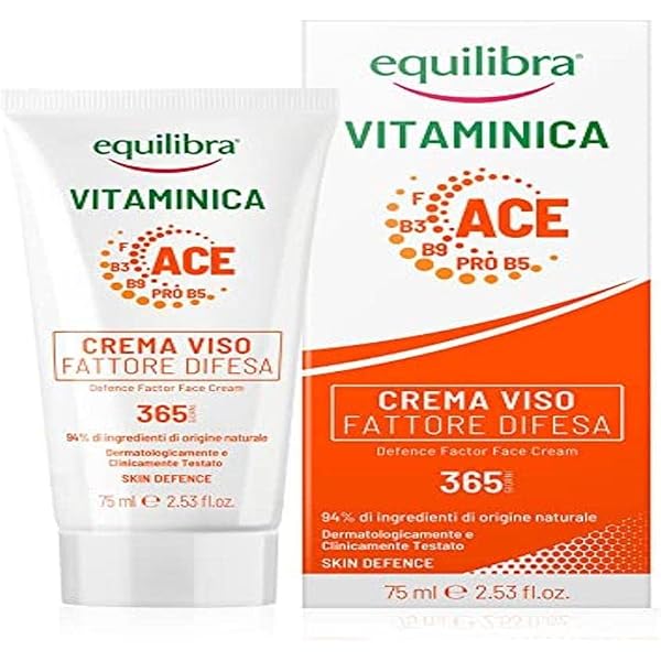 Equilibra Gesichtscreme Mit Multivitamin-Komplex – SPF, 75 Ml, Für 365 Tage Hautschutz