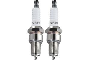 ‎HIOIP Pack of 2 F7RTC Spark Plugs for NGK 5534 BPR7ES V-line-19, Spark Plugs Replace Reliable Durable for Bosch 4038 WR5DP 7992 WR5DC Champion 818 RN2C 332 RN7YC 415 RN9YC, W22EPR-U 3088 R41CXL OEM OEM OEM