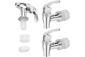 PRETWAD 2 rubinetti per bevanda, dispenser in acciaio inox, rubinetto di ricambio, vino e birra, fontana per bevande fredde e calde