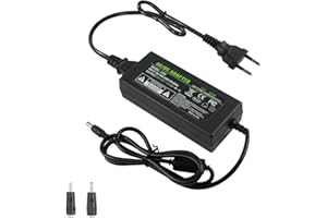 OFFCUP Transformador, 12V 5A Adaptador de Corriente 60W, Fuente de Alimentación Transformador Voltaje para Tiras de luz LED, CCTV, cámaras, Cajas de TV, parlantes, enrutadores, tabletas, etc.