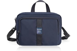 FuninCrea Men's Shoulder Bags 3-Layer Zip Pockets Cross Body Bag Men Casual Compact Camera Cases Mens Sling Bag with Adjustable Strap and Handle for Compact Digital Cameras and Accessories