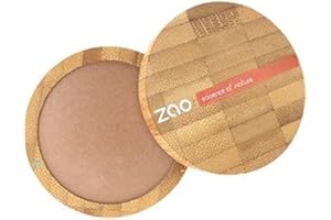 ZAO ESSENCE OF NATURE Zao - Polvo Mineral Cocido de Bambú - Bronceador - Nº 341 / Cobre Dorado - 18 g