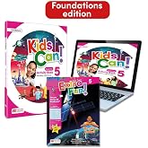 KIDS CAN! Foundations 5 Essential Activity Book &amp; Extra Fun: con acceso a la versi&oacute;n digital