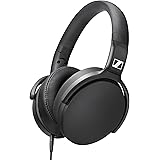 Sennheiser HD 400S Closed Back, Around Ear Headphone with One-Button Smart Remote on Detachable Cable