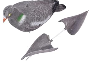 IBUGER Richiami per la Caccia al Piccione - Esca a Forma di Colomba con realistiche | Decorazione da Giardino da Caccia per cespugli Risaie Coltivazioni Raccolte