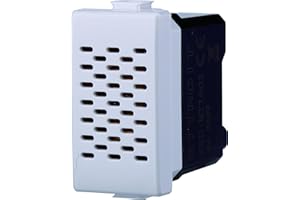 ZOREI Zumbador 220 V 6 A 1 P, compatible con Bticino Matix, de 1 plaza