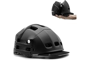 Overade Innovation Française - Casque Pliable Plixi Pour Vélo, Trottinette, Rollers. Certifié Ce En1078, Protège Comme Un Casque Classique. Volume Divisé Par 3. Deux Tailles.