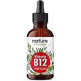 Vitamin B12 Tropfen - 75ml (1950 vegane Tropfen) - Beide Bio-Aktivformen (Methyl- & Adenosylcobalamin) - Ohne Alkohol - Hoch 