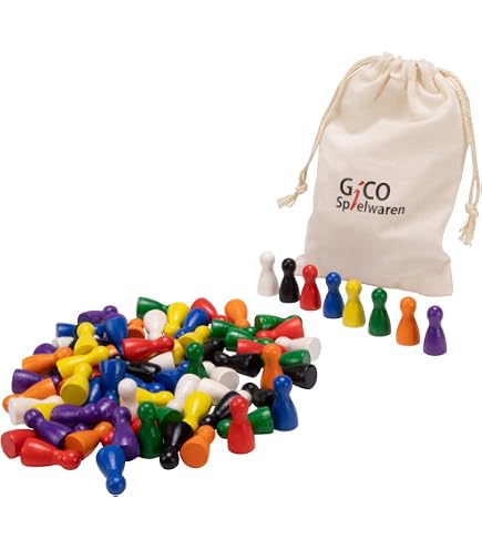 Wissner® Active Learning - Set of 100 Toy Figures/Halma Sticks in