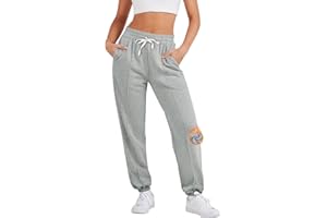 Lishang Pantaloni Tuta Donna Invernali Pantalone Donna Invernale Pantalone Felpato con Tasche Pantaloni Termici