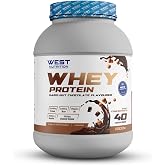 West Nutrition Whey Protein Powder 1200 gr 40 Serving Hazelnuts & chocolate