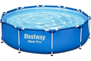 ‎BESTWAY Bestway Steel Pro Frame Pool ohne Pumpe Ø 305 x 76 cm, blau, rund