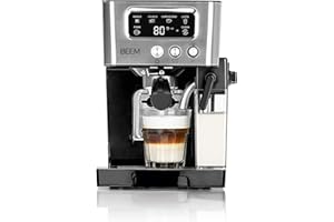 BEEM ESPRESSO LATTE - Macchina portafiltro da 15 bar | Specialità del caffè – come dal barista | Con serbatoio per latte da 0,4 l e serbatoio dell'acqua da 1,4 l | consistenza in schiuma di latte