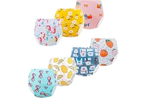 JackLoveBriefs Culotte d Apprentissage Enfant Culotte Apprentissage propreté Pantalons d'entraînement pour bébé 1-5 Ans