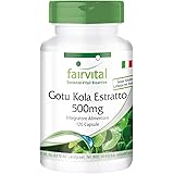 Fairvital | Estratto di Gotu Kola 500mg - Centella Asiatica - vegan - 120 capsule