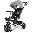 Baybee Dronee Tricycle for Kids, Baby Cycle with Parental Push Handle, Canopy, 360 ° Swivel Seat & Cup Holder | Kids cycle | Baby Tricycle for Kids 1 to 5 Years Boys Girls (Black)