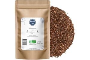 OBVIOUS TEA Rooibos Nature Bio - Infusion Vegan en Vrac, 100% Naturel, Sans OGM - Agriculture Biologique - Fabrication Française - Sachet 200 gr (100 Tasses)