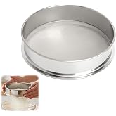 20cm Stainless Steel Sieve Kitchen Sieve Stainless Steel Kitchen Sieve Fine Mesh Kitchen Sieves Stainless Steel Fine Mesh 150