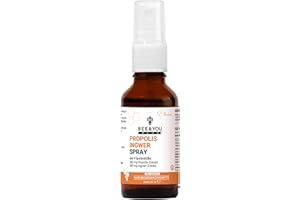 ‎BEE & YOU FROM THE FASCINATING ANATOLIALAND BEE&YOU Propolis Halsspray 30ml mit Honig & Ingwer Hals, Rachenspray und Mundspray bei entzündlichem Hals. Wohltuender Mix bei Halsschmerzen, natürliche, beruhigend auch für Kinder & Tiere geeignet