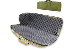 QMZDXH Gewehr Gun Tasche, Gewehrtasche Langwaffen Waffentasche Gun Bag Futteral Gewehrtasche Rifle Bag Für Tasche Zum Schutz Eines Gewehrs Beim Transport Green,100CM