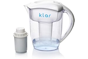 Fluoride Water filter Pitcher 3.5L – Removes Fluoride, Lead, Microplastics, PFOA, PFAS, Pesticides - Alkaline PH by Klar Water