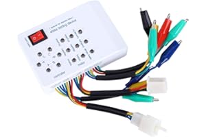 BORDSTRACT Brushless Motortester, 115x80x26mm Electro Car E‑bike Scooter Controller Controller Strumento fai da te Automotive Woker per Teste Motor Coil