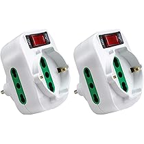 Adattatore per spina industriale 3 poli con 2 prese Brennenstuhl Adattatore per spina industriale 3 poli con 2 prese Brennenstuhl
