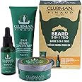 Clubman Pinaud Beard Kit, includes Beard Conditioner, Beard Balm and Beard Oil