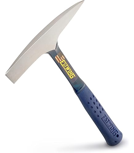 AB Tools Spring Handled Chipping Hammer - Weld Slag Removal Tool With Steel Construction